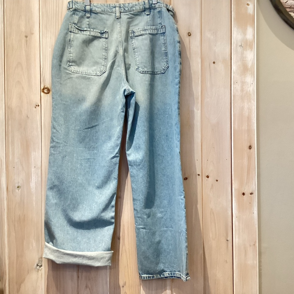 We the Free Palmer cuffed Wide Leg Jeans - Picture 10 of 11